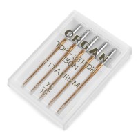 Strojové ihly Top Stitch s veľkým uškom 70; 80; 90 Organ 1krab.