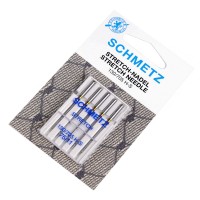 Strojové ihly Stretch 75; 90; združené Schmetz na karte 1kar.