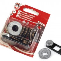 Priechodky s podložkou vnútorný Ø12 mm / vonkajší Ø24 mm 1krab.