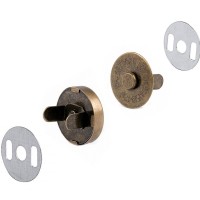 Zapínanie magnet Ø18 mm staromosadz5 - 5sada