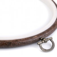 Vyšívací kruh / rámček na zavesenie Ø16 cm 1ks