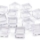 Plastová dóza mini 2,5x2,5x1,5 cm štvorec1 - 1ks