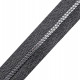 Zips kostený No 5 metráž zlato a striebro 1m