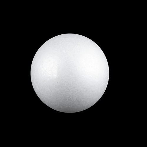 Guľa Ø6,5 cm polystyrén 20ks
