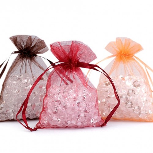 Darčekové vrecúško 9x11 cm organza10 - 10ks