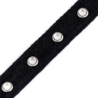 Prámik / priechodky na bavlnenej stuhe šírka 20 mm 1m