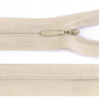 Zips špirálový 3 mm,nedeliteľný skrytý, 18cm /šatový/ 1ks