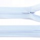 Špirálový zips skrytý šírka 3 mm dĺžka 50 cm dederón 1ks