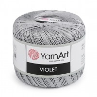 Bavlnená priadza háčkovacia Violet 50 g 1ks