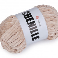 Pletacia ženilková priadza Chenile 100 g 1ks