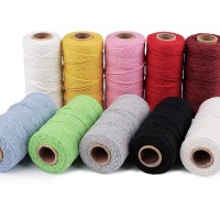 Bavlnená priadza macrame / háčkovacia 1ks