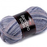 Pletacia priadza Bamboo Socks 100 g 1ks