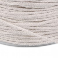 Odevná šnúra / bavlnená priadza / knot Ø2 mm splietaná10 - 10m