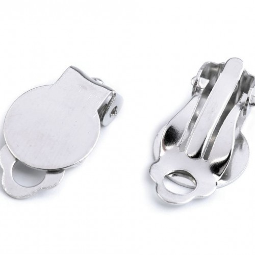 Náušnicové klipsové zapínanie s lôžkom 10x18 mm10 - 10ks