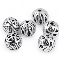 Kovový korálik ornament5 - 5ks