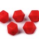 Silikónové korálky 14x14 mm 5ks