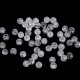 Praskaný krištáľ syntetický minerál Ø4 mm50 - 50ks