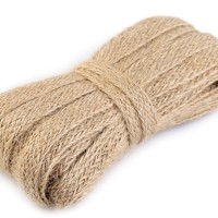 Jutová stuha šírka 11 mm 10m
