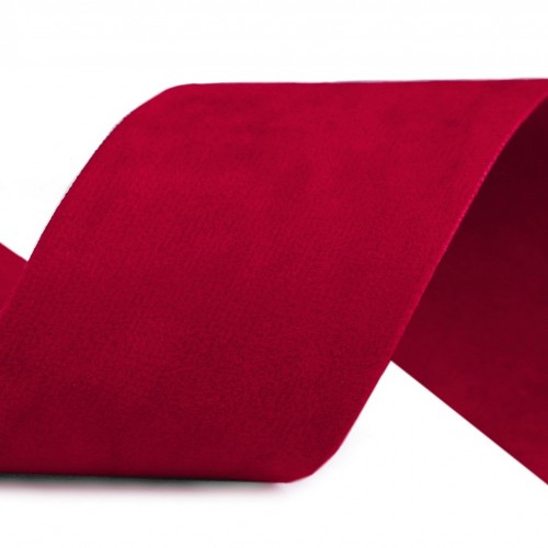 Semišová stuha velvet obojstranná šírka 40 mm 1m