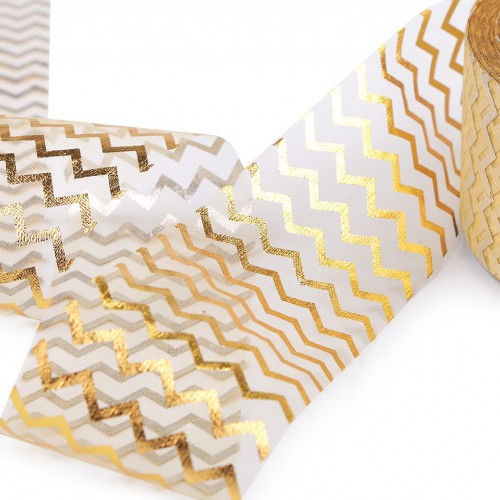 Vianočná stuha / organza šírka 60 mm 1m