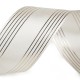 Stuha s lurexom šírka 40 mm 25m