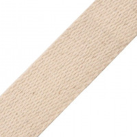 Bavlnený popruh šírka 30 mm hrubší režný5 - 5m