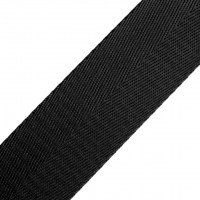 Hladký obojstranný popruh s leskom šírka 38 mm 1m