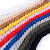 Bavlnená šnúra krútená Ø12 mm macrame 10m