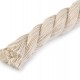 Bavlnená šnúra krútená Ø12 mm macrame 10m