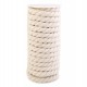 Bavlnená šnúra krútená Ø12 mm macrame 10m