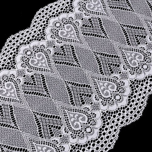 Elastická čipka / vsadka / behúň šírka 18 cm 1m