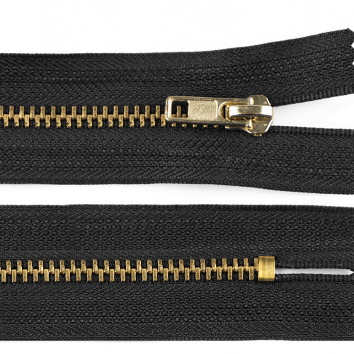Kovový zips šírka 4 mm dĺžka 14 cm nohavicový 1ks