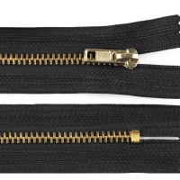 Kovový zips šírka 4 mm dĺžka 20 cm nohavicový 1ks