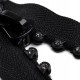 Kosticový zips šírka 4 mm dĺžka 50 cm so štrasovými kamienkami 1ks