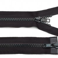 Zips kostený 5 mm deliteľný 2 jazdce / dvojcestný 100 cm bundový 1ks