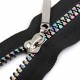 Dúhový kostený zips šírka 5 mm dĺžka 80 cm 1ks