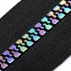 Dúhový kostený zips šírka 5 mm dĺžka 80 cm 1ks