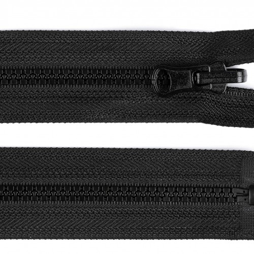 Kostený zips šírka 5 mm dĺžka 60 cm obojstranný 1ks