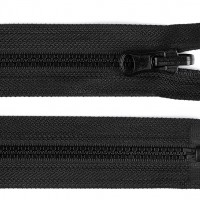 Kostený zips šírka 5 mm dĺžka 90 cm obojstranný 1ks