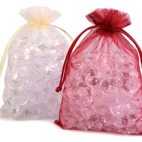 Darčekové vrecúško 13x18 cm organza 10ks