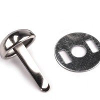 Dvojnôžkový klinec / kovové nožičky na kabelky Ø12 mm10 - 10sada
