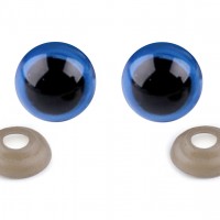 Oči s poistkou Ø14 mm10 - 10sada