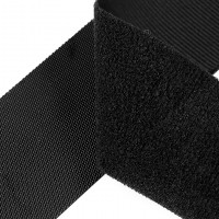 Nízkoprofilový suchý zips háčik + plyš šírka 10 cm jemný 1m