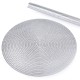 Metalické prestieranie mat ø38 cm vianočné2 - 2ks