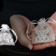 Darčekové vrecúško 7x8,5 cm organza5 - 5ks