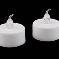 LED čajová sviečka na baterky Ø3,6 cm2 - 2ks