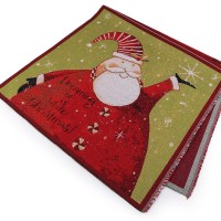 Panel na gobelínový vankúš 50x50 cm Santa Claus 2ks