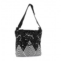 Textilná taška / crossbody bavlnená 33x32 cm 1ks