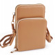 Peňaženka s vreckom na mobil cez rameno crossbody 11,5 x18 cm 1ks