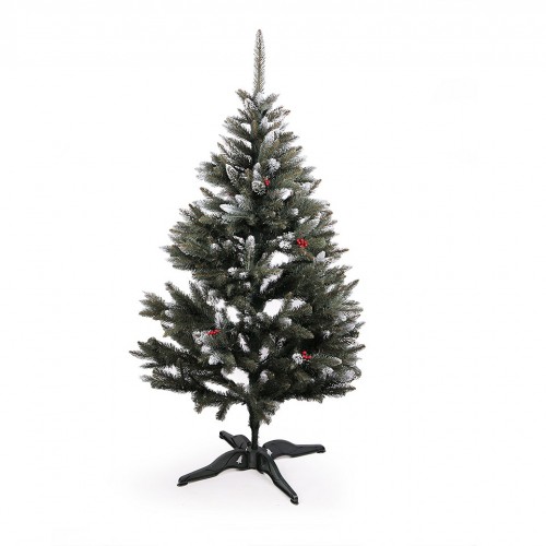Umelý vianočný stromček 180 cm - prírodný, zasnežený, 2D 1ks